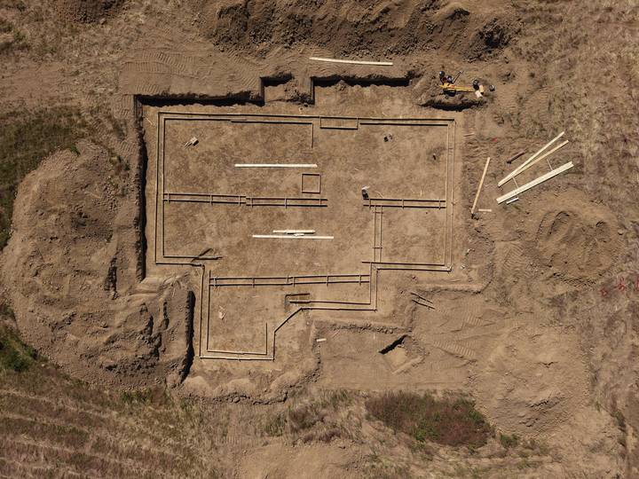 Construction — Site Layout (Top-Down) — aerial photo by HPAI